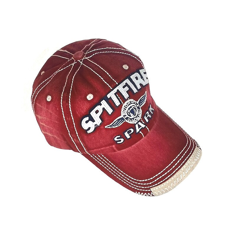 Unisex Cap Basecap Sonnenhut Schwarz Rote Baumwolle Gewaschen Reise Strand Design Outdoor Urlaub Buchstabe Einstellbar Sonnenschutz Modisch 2025 - $6.99 –P10