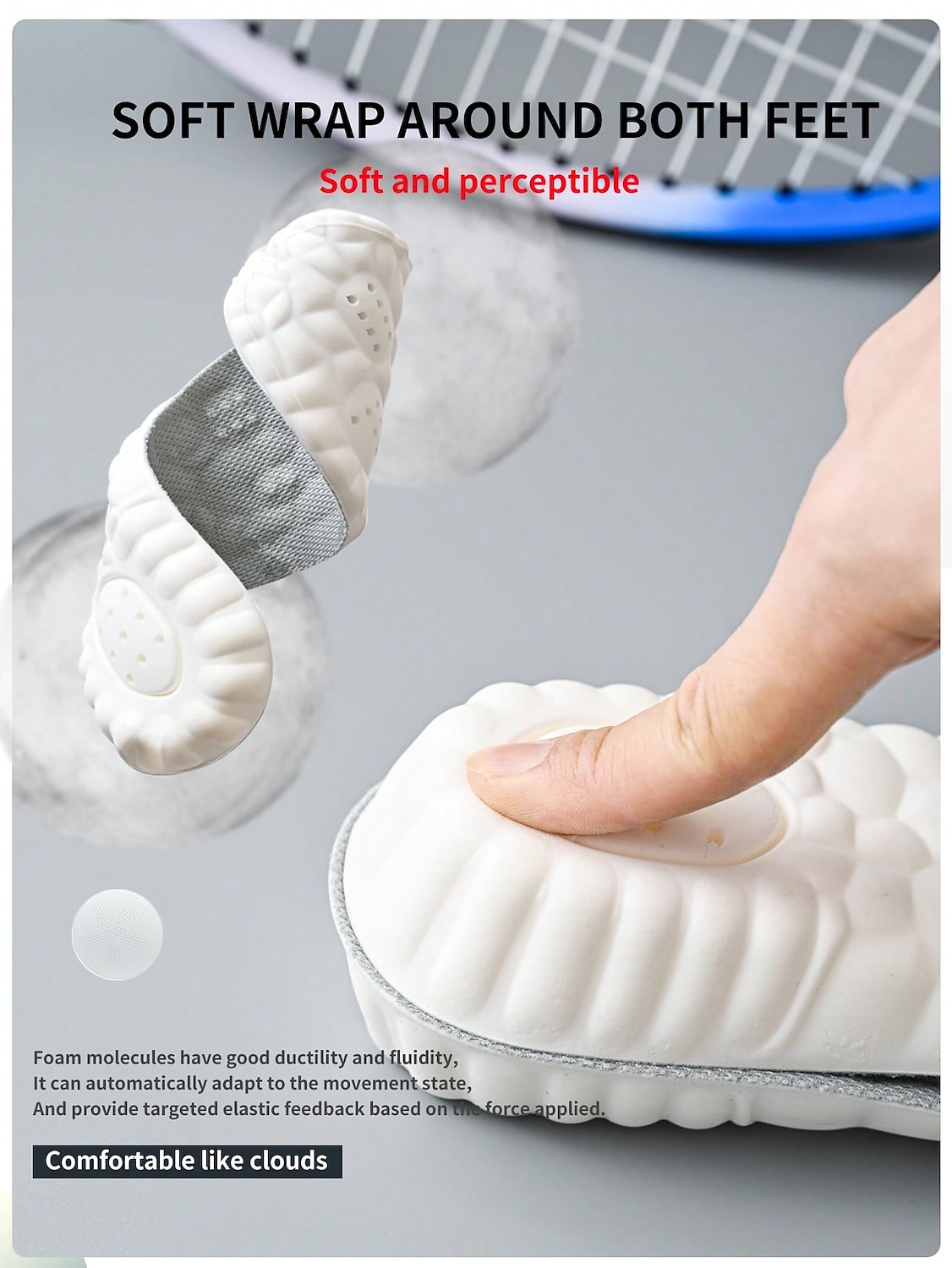 comfortabele schoeninlegzolen met hoogteverhoging – verkrijgbaar in de maten 1,5 cm, 2,5 cm en 3,5 cm – zachte dempende binnenzolen voor sneakers, laarzen en alledaags schoeisel 2025 - $11.99 –P2
