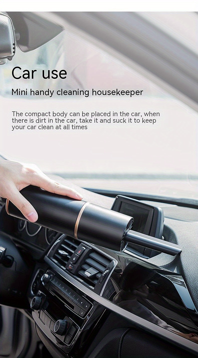 Handheld Vacuum Mini Portable Rechargeable Car Vacuum Cleaner Cordless With 29800PA Powerful Suction For Car Home And Office 2025 - $29.99 –P6