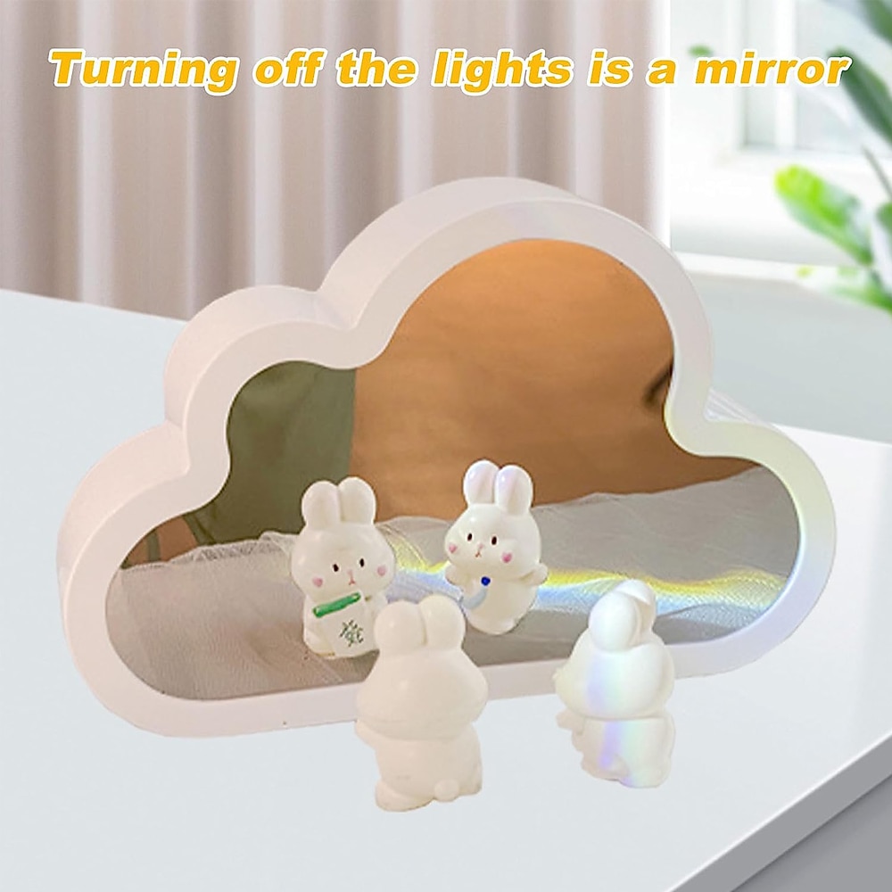 20PCS DIY Cloud Tulip Night Light Tulip Night Simulation Flower Bedroom Sleeping Table LampRoom Decor for Teen GirlsHandmade Makeup Mirror for Furniture Decoration Bedrooms Atmosphere 2026 - $24.99 –P2