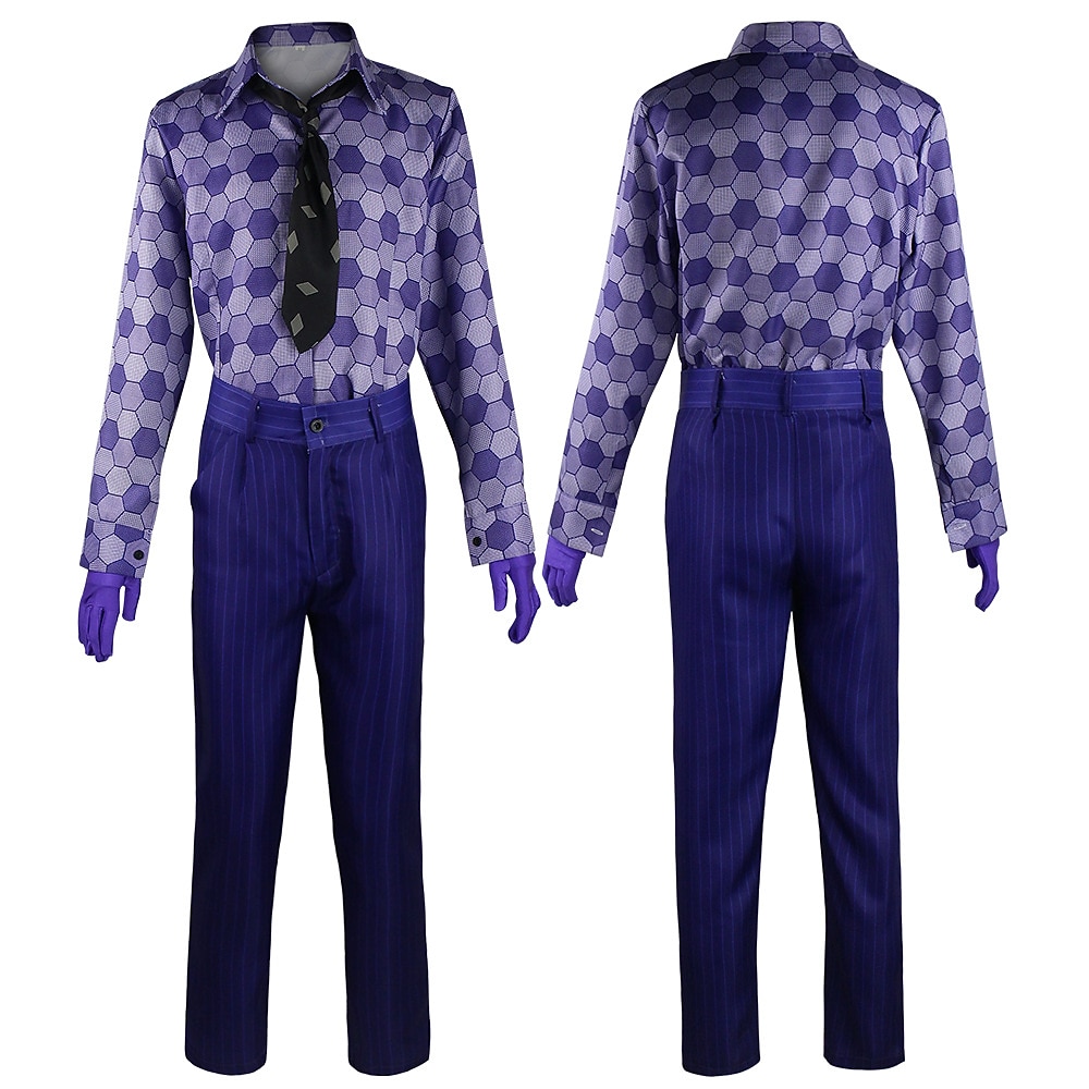 The Dark Knight Clown Cosplay Costume Outfits Cosplay Movie Cosplay for Men's Adults' Carnival Masquerade 2025 - GBP £62 –P4