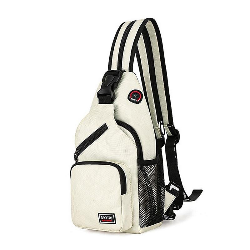 1ks crossbody batoh náprsní taška s otvorem pro sluchátka cestovní batoh multifunkční batohy školní taška na záda, dárek do školy 2025 - $11.99 –P11