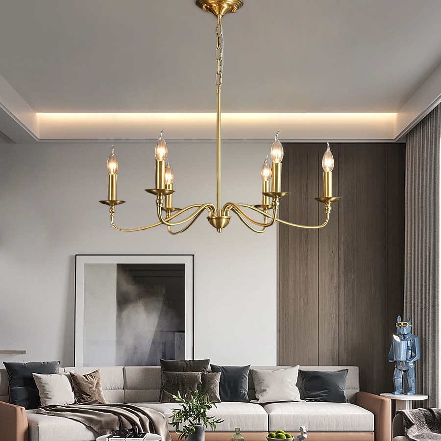 candelabru auriu candelabru modern cu 8 lumini pentru sufragerie, dormitor, foaier, sufragerie, insulă de bucătărie, intrare, birou, bar, decor fermă 110-240v 2026 - $475.19 –P10
