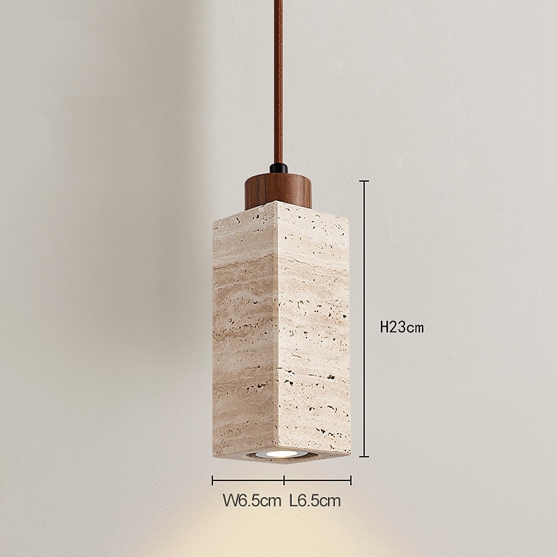 6.5 cm Design unico Design a isola Luci Pendenti Pietra Finiture verniciate Moderno Stile nordico 110-120V 220-240V del 2025 a $151.99 –P8