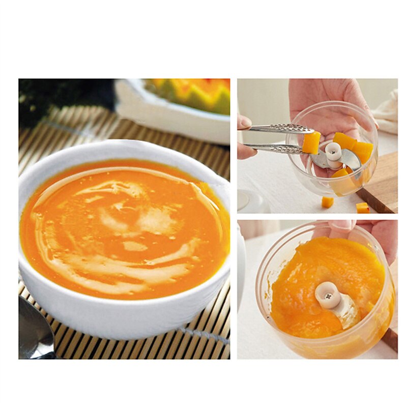 250 ml mini sähköinen valkosipulin silppuri inkiväärimurskain kone chilivihannesmurskain keittiötyökalu tukeva kestävä usb-lataus 2025 - $19.99 –P2