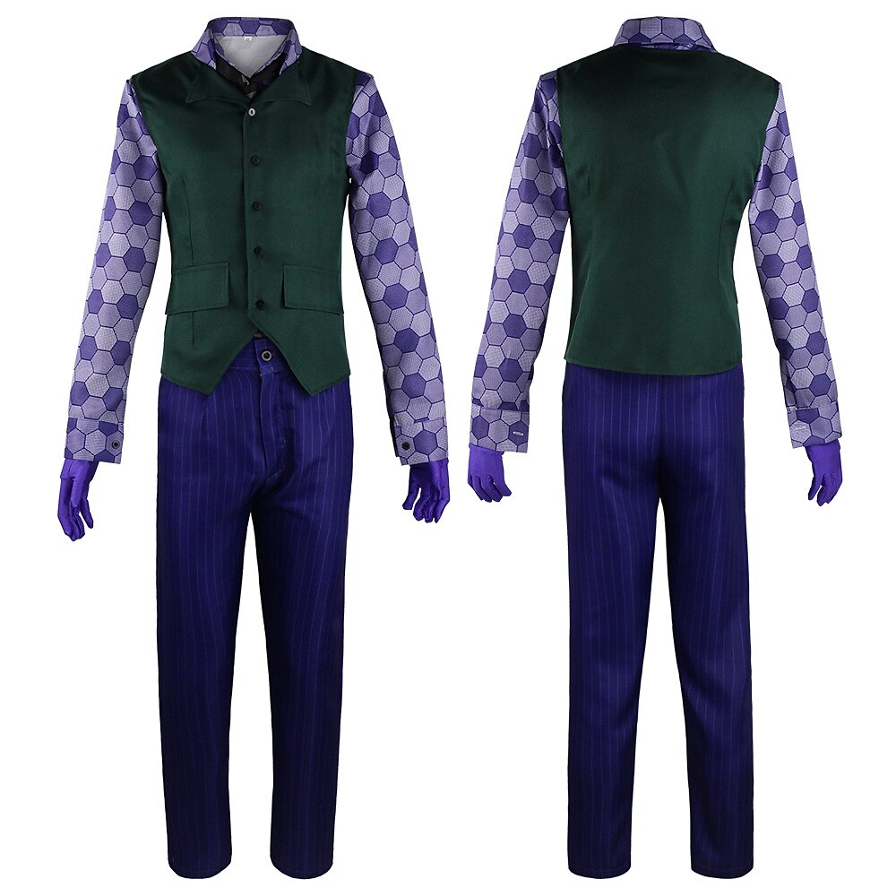 The Dark Knight Clown Cosplay Costume Outfits Cosplay Movie Cosplay for Men's Adults' Carnival Masquerade 2025 - GBP £62 –P6