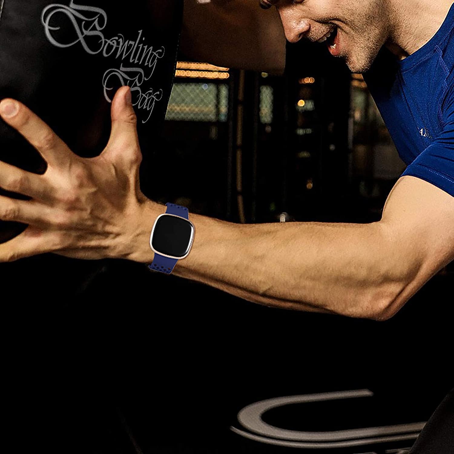 4 Πακέτο Smart Watch Band Συμβατό με Fitbit Versa 3 Sense Versa 4 Sense 2 σιλικόνη Εξυπνο ρολόι Λουρί Αδιάβροχη Ρυθμιζόμενο Αθλητικό Μπρασελέ Αντικατάσταση Περικάρπιο 2025 - $20.99 –P5
