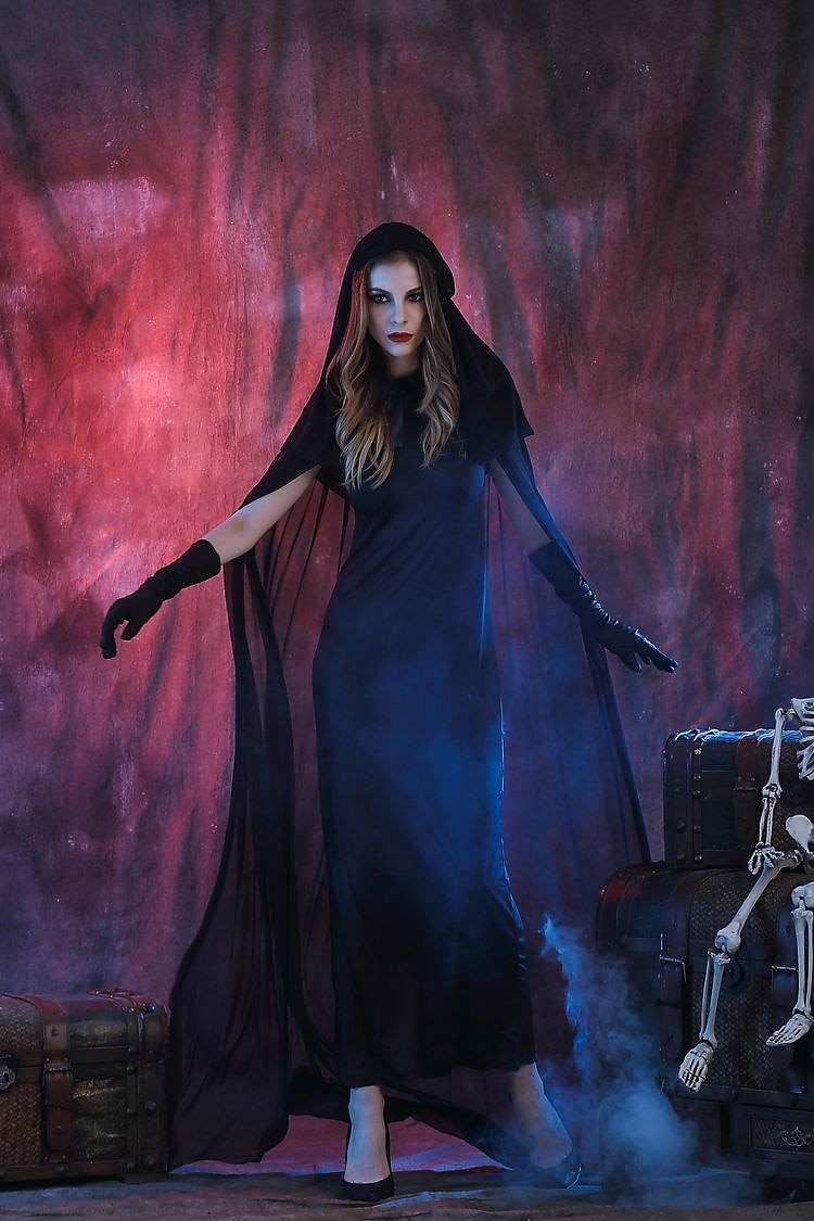 boszorkány Ördög Walpurgis éjszaka Szerepjáték Jelmezek Jelmez Bulikra Álarcosbál Felnőttek Női Felszerelések Szerepjáték Teljesítmény Parti Halloween Mindszentek napja Álarcos mulatság Könny 2025 - $32.99 –P7