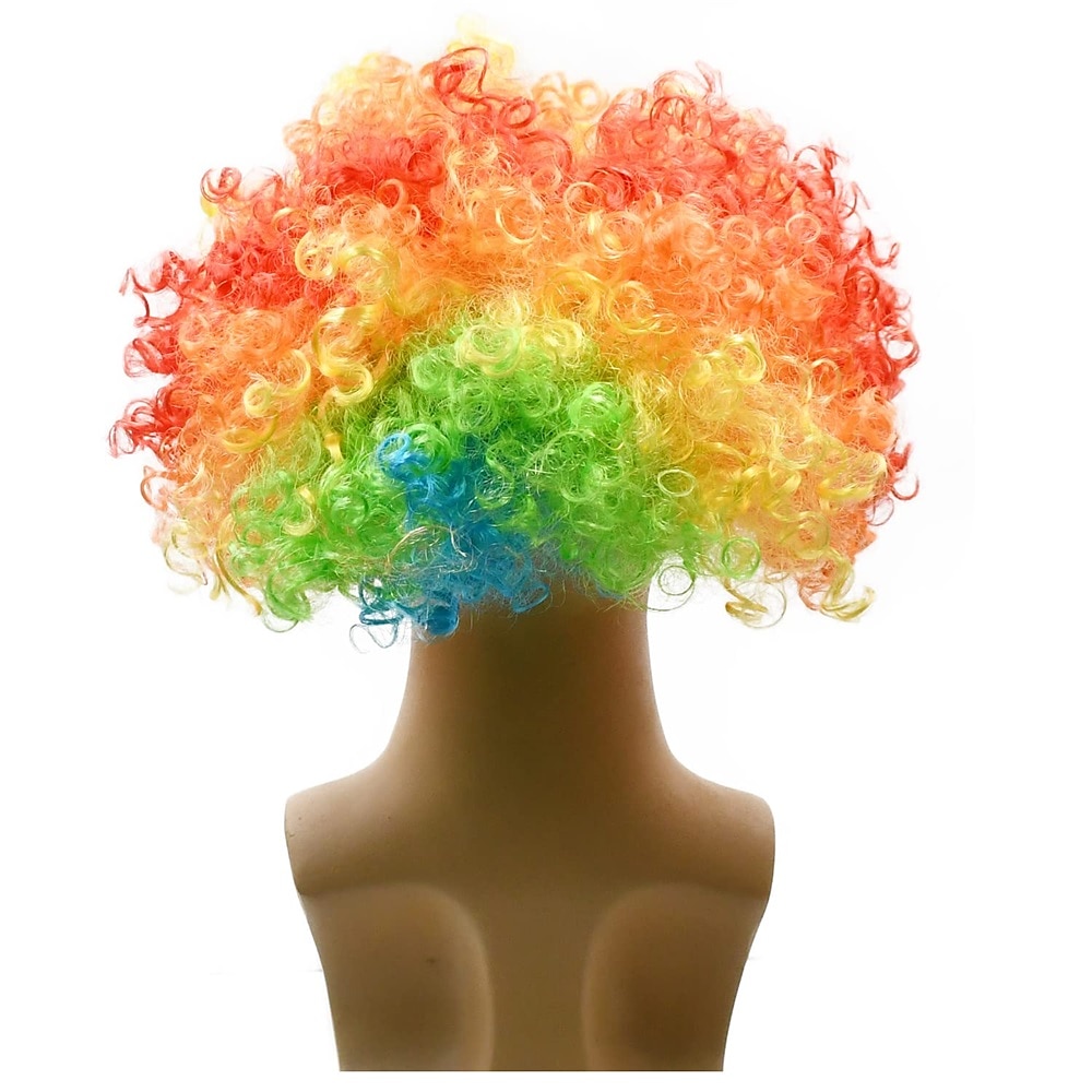 perruques afro courtes et moelleuses - femmes hommes crépus bouclés disco hippie perruque pour costume cosplay carnaval fête de Noël de 2025 ? $18.99 –P3