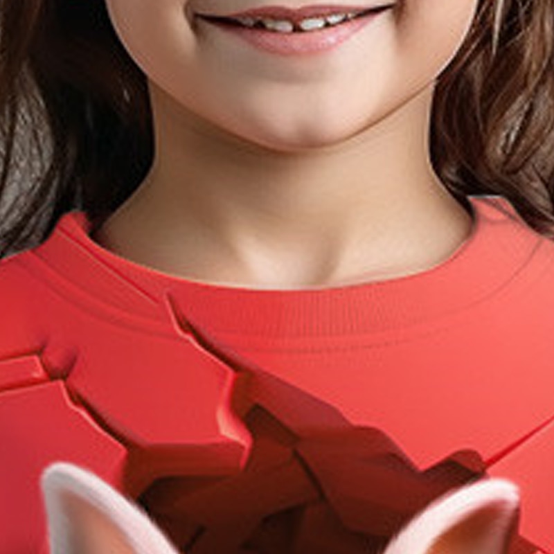 Dívčí 3D Komiks Králíček Mikina Dlouhý rukáv 3D tisk Léto Podzim Módní Šik ven Rozkošný Polyester Děti 3-12 let Venkovní Ležérní Denní Běžný 2025 - $17.49 –P4