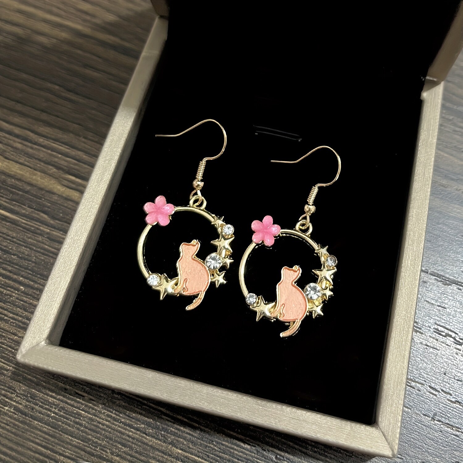 1 Pair Drop Earrings For Women's Birthday Gift Prom Alloy Classic Cat 2025 - $8.49 –P5