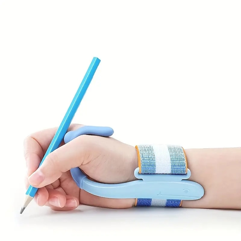 1 Stück Schreibhaltungstrainer für Schüler, Stifthalter, Korrektor, Handgelenkstütze, Ärmel, Handschrift, verstellbare Unterstützung, ergonomisch, für Schule, Trainingshilfe, Korrekturzubehör 2025 - $13.99 –P2