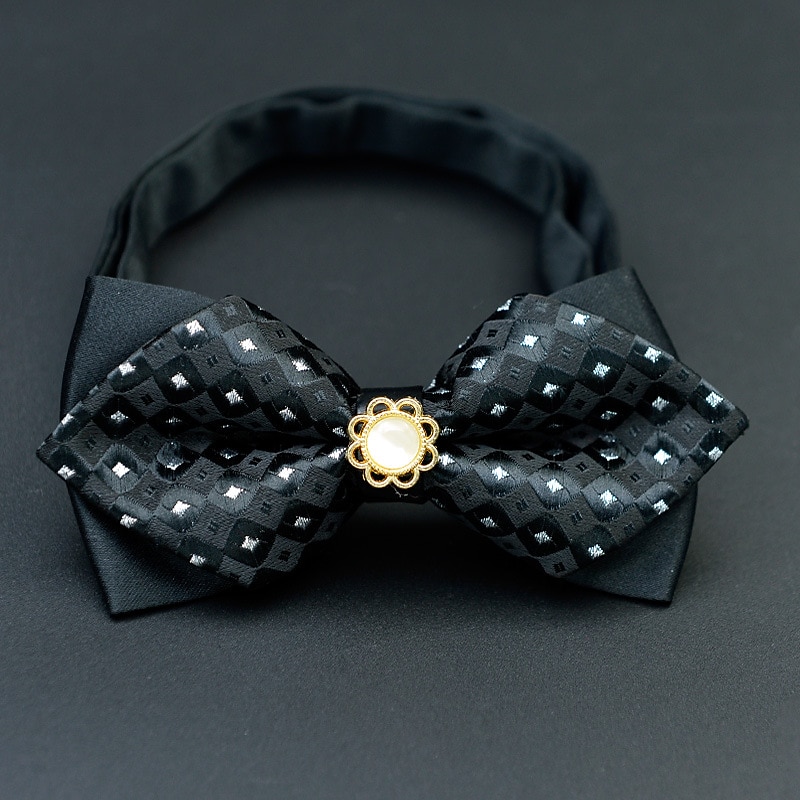 Men's Bow Tie Neckties Bowtie Pre-Tied Adjustable Bow Plaid Wedding Birthday Party 2025 - $8.99 –P5