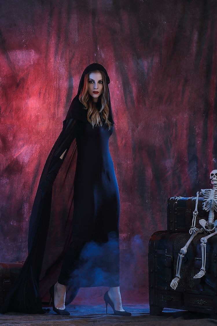 boszorkány Ördög Walpurgis éjszaka Szerepjáték Jelmezek Jelmez Bulikra Álarcosbál Felnőttek Női Felszerelések Szerepjáték Teljesítmény Parti Halloween Mindszentek napja Álarcos mulatság Könny 2025 - $32.99 –P5