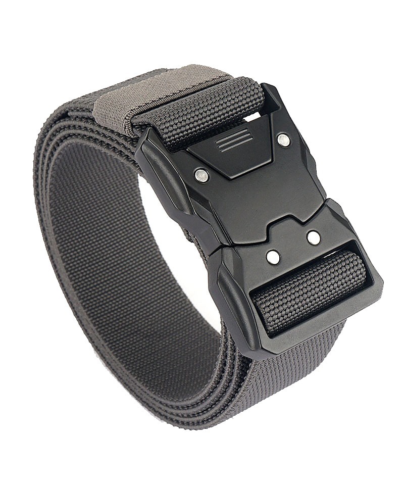Per uomo Cintura tattica Con fibbia Nero Blu reale Poliestere Retrò Tradizionale Liscio Da tutti i giorni Per uscire Fine settimana del 2025 a $17.99 -P1