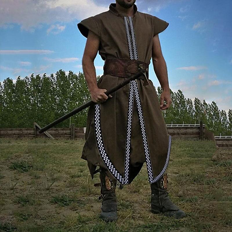 2026 - Men's Medieval Costume Halloween Tunic Shirts Tank 2026 - Men's Medieval Costume Halloween Tunic Shirts Tank