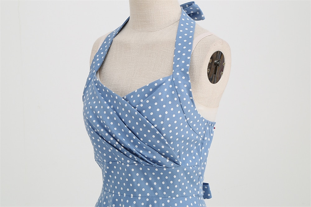 Retró 1950-es Rockabilly A-Line ruha Swing ruha Pánt Pöttyös Jelmez Női Álarcos mulatság Alkalmi / Napi Lánybúcsú Felnőttek Ruha Hazatérő ruhák Tavaszi nyár 2025 - $45.99 –P5