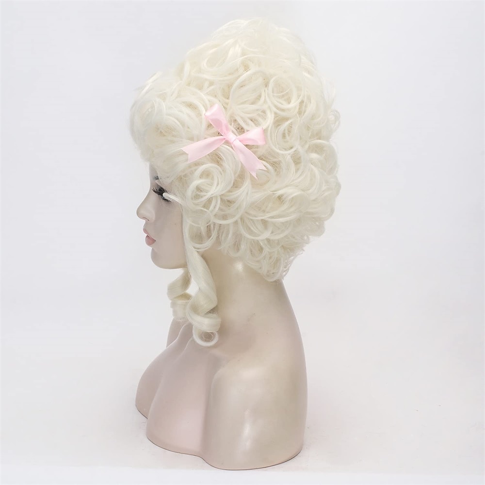 White wig outlet updo