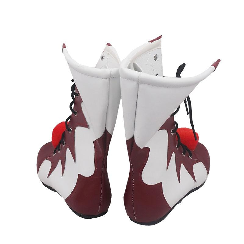 den Pennywise Killer Clown Stövlar Vuxen Dam Rolig Läskig kostym Halloween Karnival Mardi Gras Lätt karnevalsdräkt 2025 - $66.99 -P4