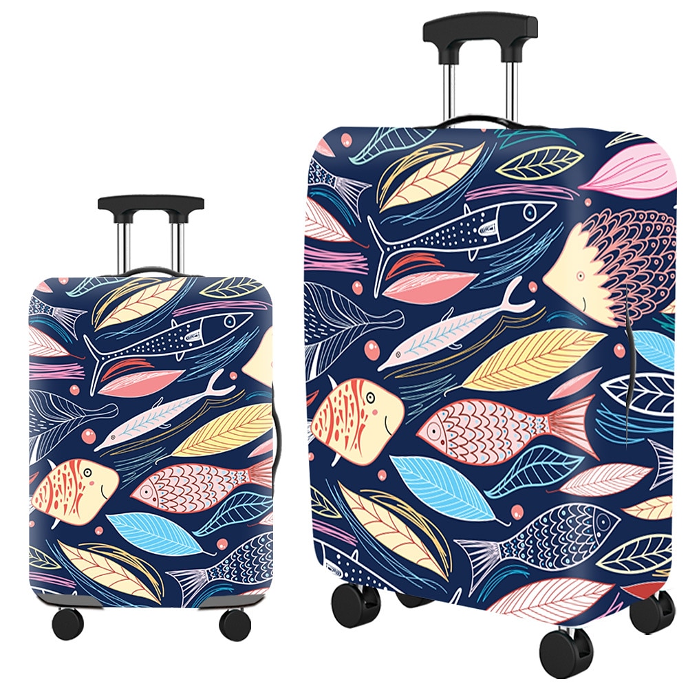 Durable Travel Luggage Cover, Dacron Elastic Suitcase Cover Protector, Foldable Washable Luggage Cover Protector 2025 - $12.49 –P3