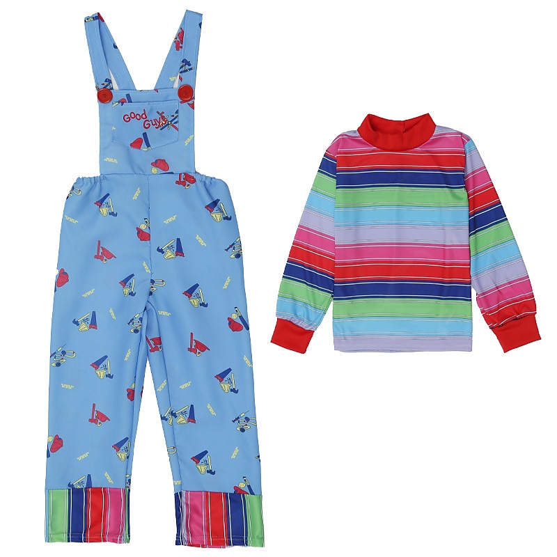 Chucky Elokuva ja TV-teemojen asut Chuckyn morsian Cosplay-Asut Asut Cosplay Elokuva-cosplay for Poikien Tyttöjen Lasten Naamiaiset 2025 - $44.99 –P2