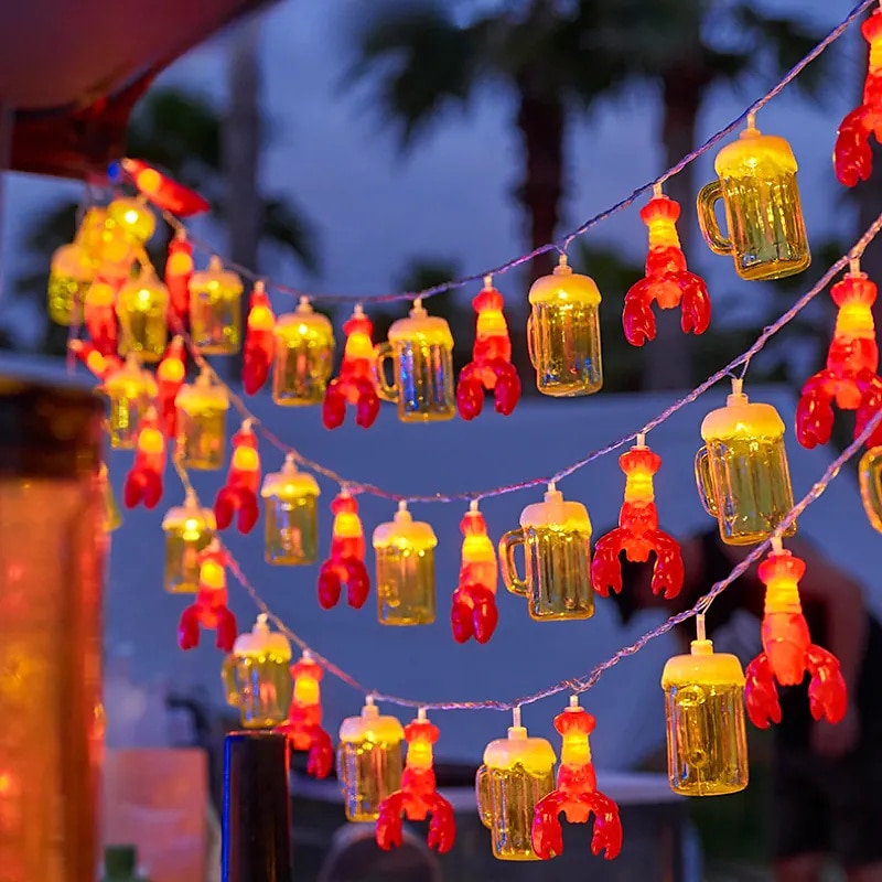 1,5 m 3M 6m Verlichtingsslingers 10/20/40/80 LEDs EL Warm wit Creatieve lichtslingers Feest Vakantie Batterijen aangedreven 2025 - GBP £13.94 –P2