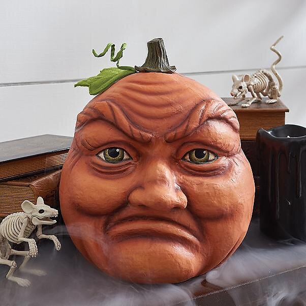 Halloween Decoration Courtyard Decoration Halloween Monster Combinations Pumpkin Venue Layout Props Pumpkin Bar Expressive Pumpkin Statue 2025 - $20.99 –P8