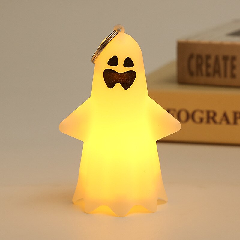 2025年 ハロウィーンの照明付きゴーストランプ、光る装飾 LED ハロウィーン電子小道具、小さなゴーストパーティーペンダントキャンドル、ハロウィーン装飾ゴーストランプ、デスクトップ装飾、ゴーストパーティー小道具ペンダント  コレクション – $4.99 –P10