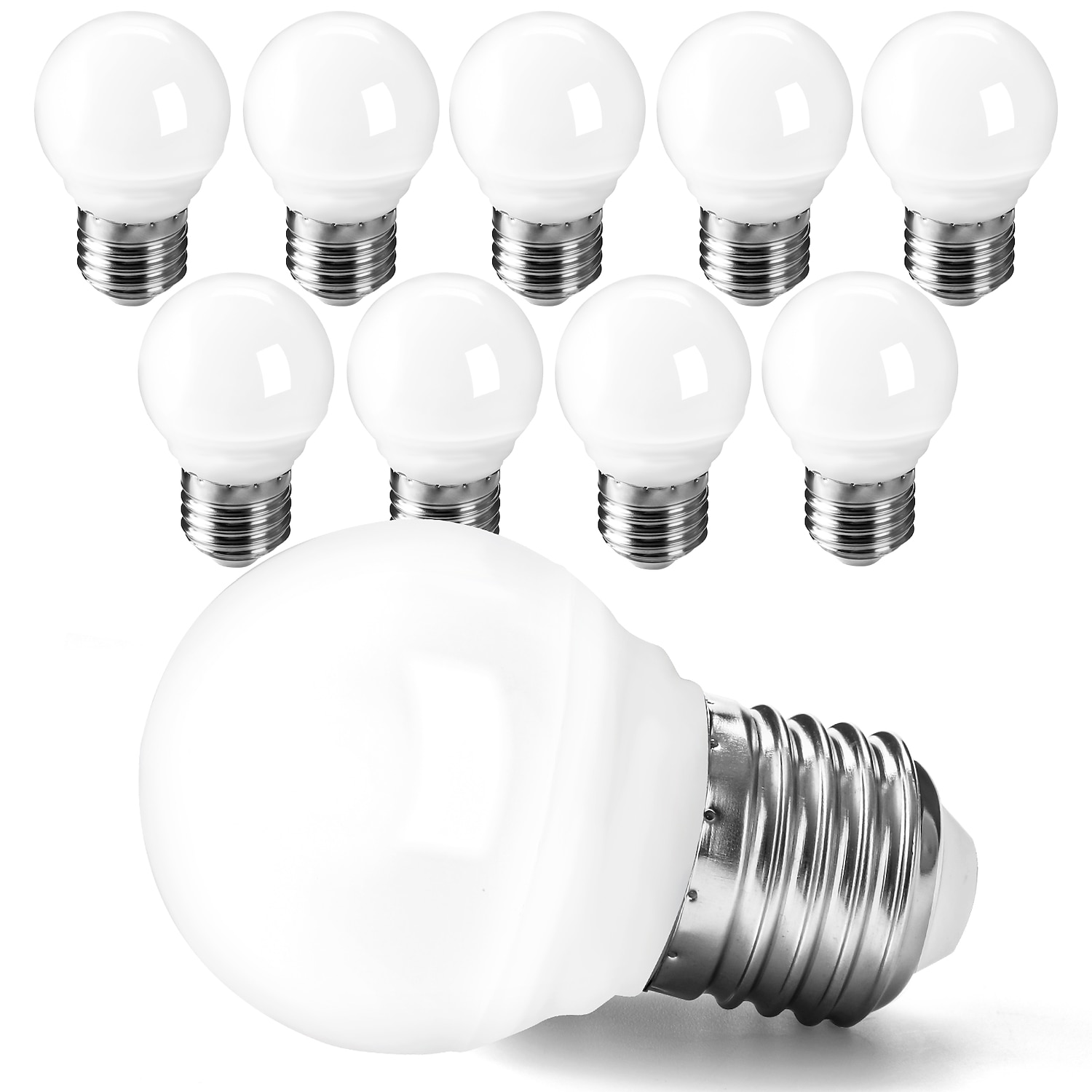 10/12 قطعة 6 واط لمبات كروية LED 550 lm E14 G45 20 خرز LED SMD 2835 أبيض دافئ أبيض كول أبيض طبيعي 220-240 فولت 2025 - $31.99 –P1
