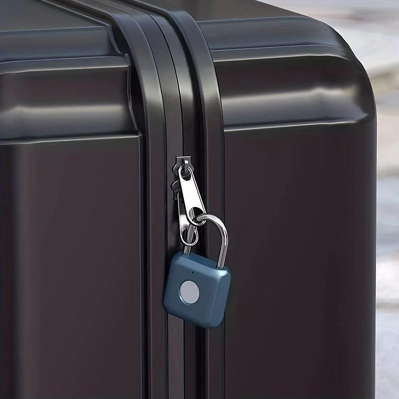 chytrý zámek otisků prstů usb dobíjecí voděodolný biometrický kovový bezklíčový zámek pro batoh na zavazadla do tělocvičny 2025 - $31.99 –P1