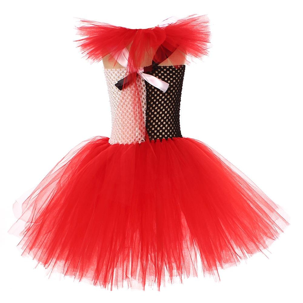 Burlesk / Klovn Pennywise Karnevalskostyme Kjoler Cosplay kostyme Maskerade Drakter Jente Barne Fest Maskerade Karneval Barnas Dag Enkelt karnevalskostyme 2025 - $37.99 –P6