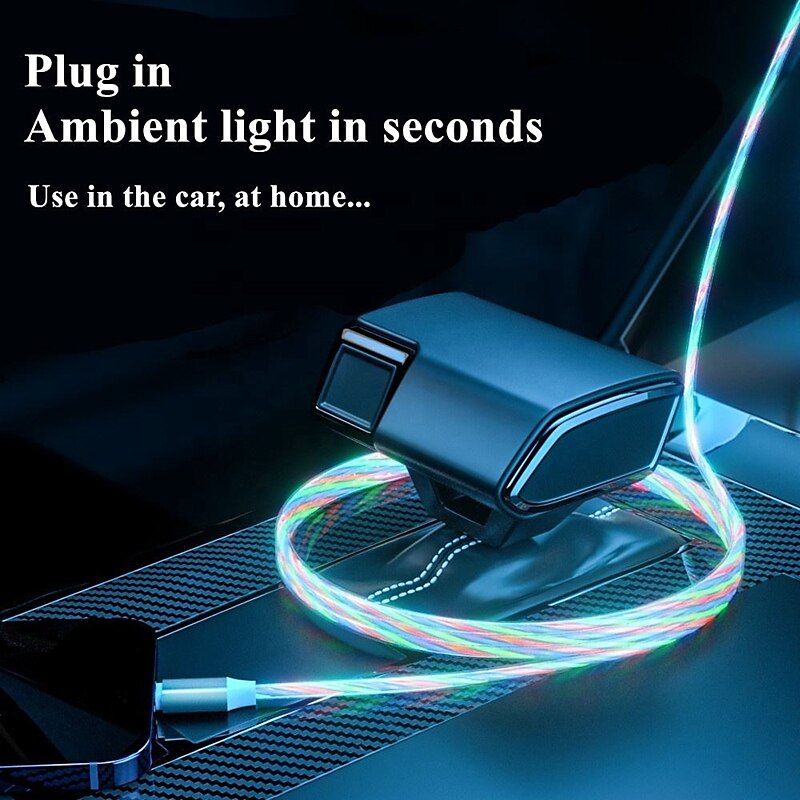 USB-кабель типа C Кабель молнии 20W 3,3 фута 6,6 футов USB-A к USB-C USB A к молнии USB A к микро B 3 A Быстрая зарядка Прочный Назначение Macbook iPad Samsung Аксессуар для мобильных телефонов 2025 - $11.99 –P6