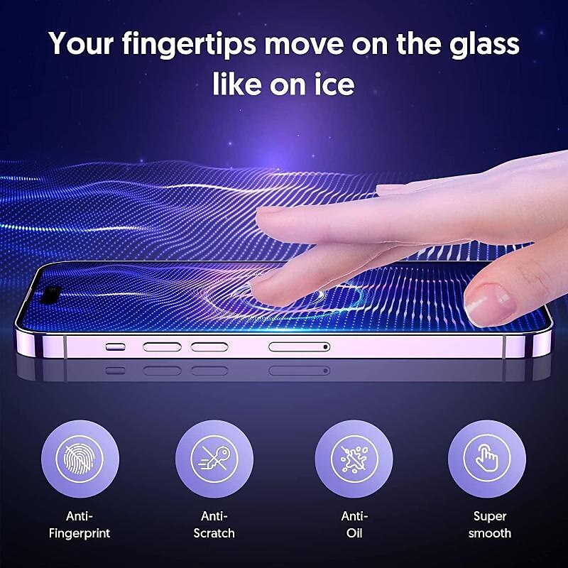 3 pcs Screen Protector For Apple iPhone 16 iPhone 15 Pro Max Plus iPhone 14 13 12 11 Pro Max Mini X XR XS Max 8 7 Plus Tempered Glass Privacy Anti-Spy 9H Hardness Anti-Fingerprint Explosion Proof 3D 2025 - $13.99 –P13