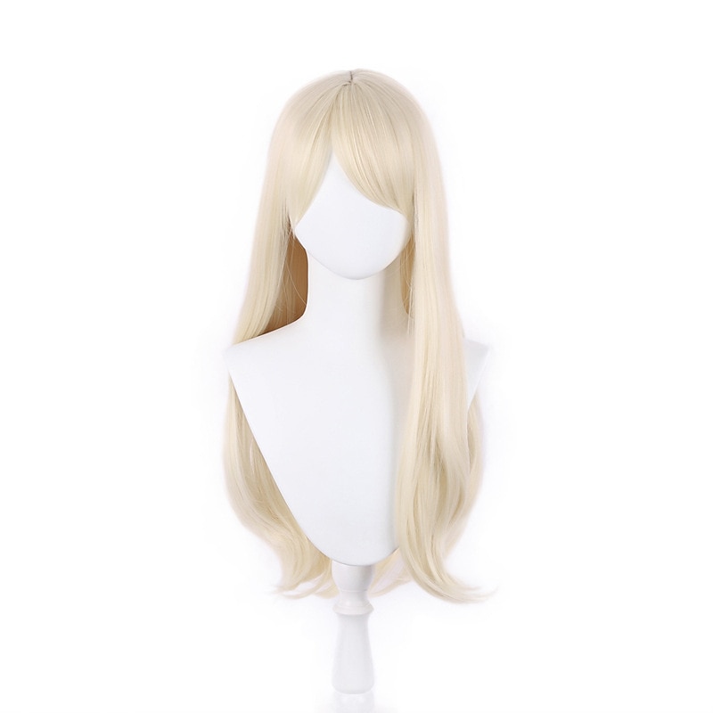 Parrucche Cosplay Biondo Liscio Capelli Sintetici Lungo Parrucche Per donna Parrucche Per la festa del 2026 a $22.99 –P1