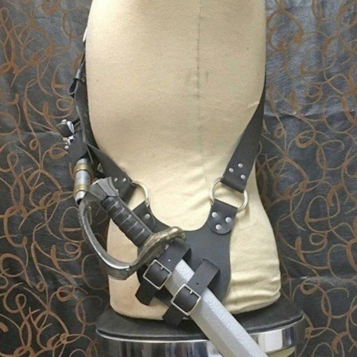 Punk a gotika Středověké Renesanční Cosplay kostým Pochva Ren Faire Pirát Válečník Viking Pánské Pirát Plesová maškaráda Podium Renesanční jarmark LARP Dospělé Více doplňků 2025 - $23.99 –P5