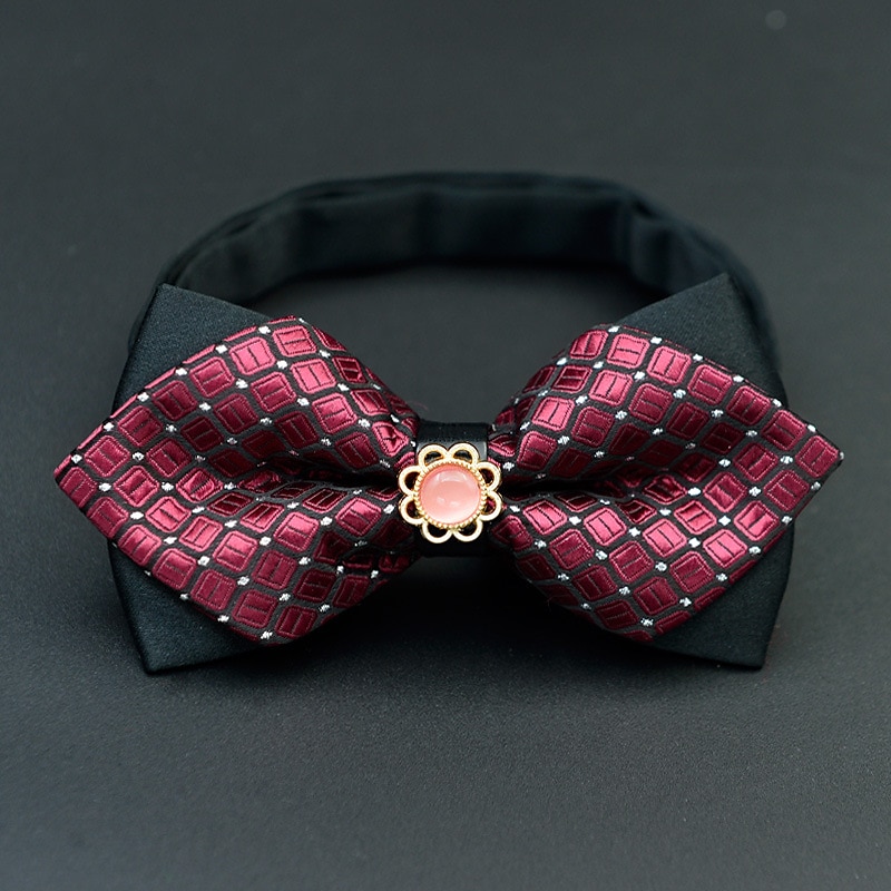 Men's Bow Tie Neckties Bowtie Pre-Tied Adjustable Bow Plaid Wedding Birthday Party 2025 - $8.99 –P6