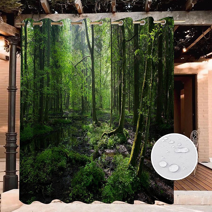 Waterproof Outdoor Curtains for Indoor Wedding Patio Thick Privacy Grommet Curtains for Wedding Bedroom, Living Room, Porch, Pergola, Cabana 2025 - $41.99 –P12