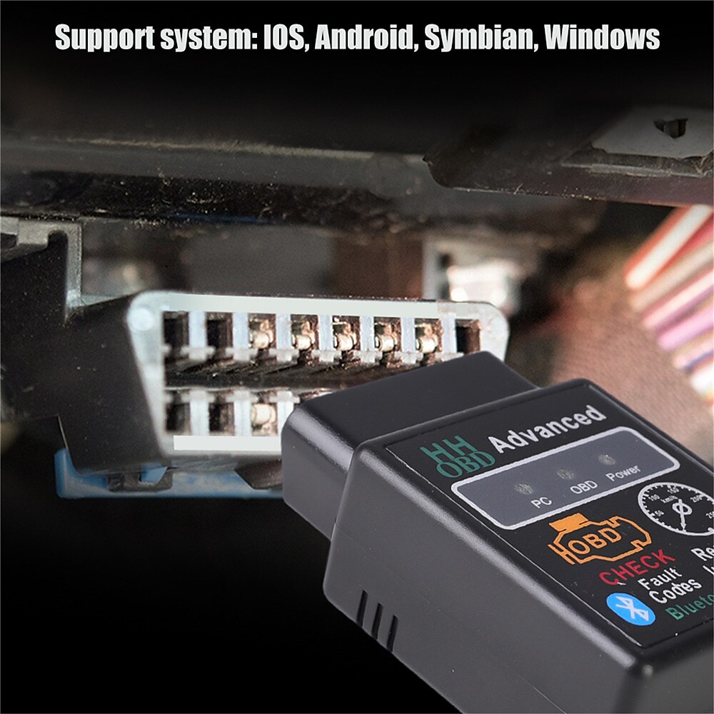 Fashion V02H2-1 V2.1 BT 2.0 Interface OBDII Car Diagnostic Scanner Code Reader Tool for Android 2025 - $13.99 –P7