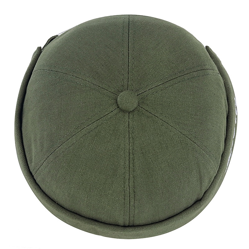 Unisex Mössa Docker Cap Brättelösa hattar Svart Rubinrött Polyester Mode Ledigt Minimalism Utomhus Semester Slät Justerbara Mode 2025 - $11.49 –P10