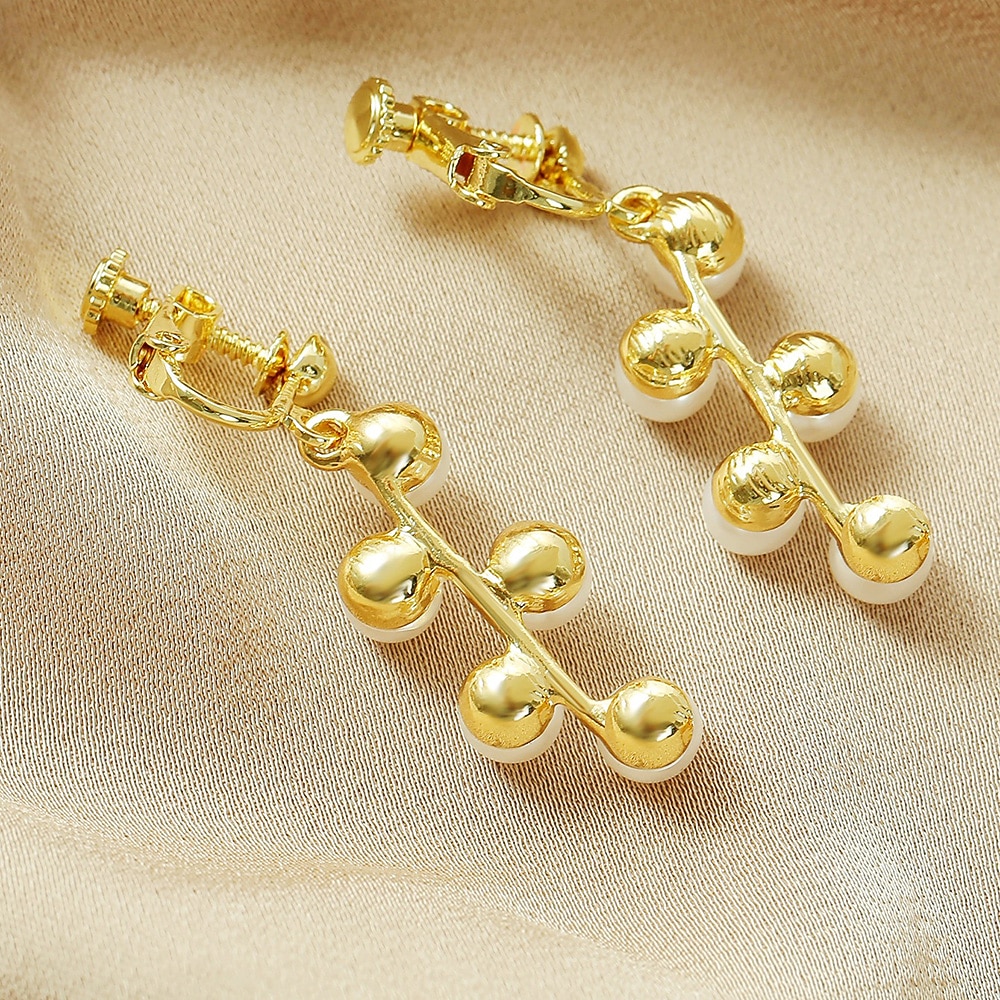 Mujer Pendientes cortos Pendients de aro Pendientes con clip Retro Gota Elegante Vintage Sencillo Dulce Perla Artificial Aretes Joyas # 1 / # 2 / # 3 Para Fiesta Calle Diario Festivos Festival 1 Par 2025 - $10.49 –P1