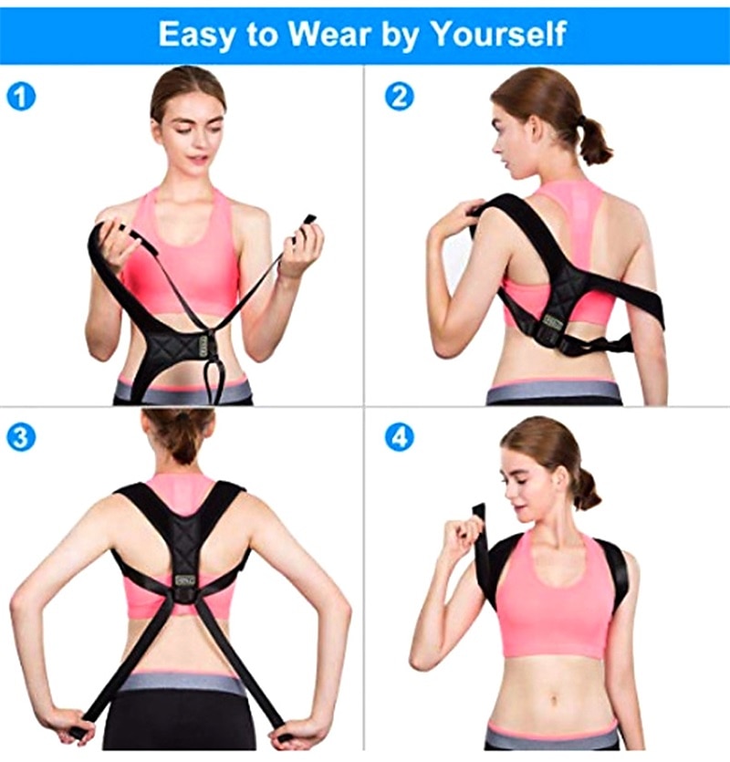 New Adult Body Shapers Brace Belt Corset Posture Corrector Compression Shapewear Children Shoulder Back Orthopedic Support Belt 2025 - $12.99 –P5