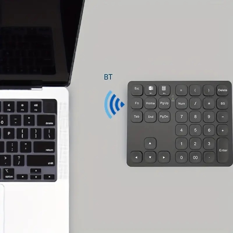 2025年 36 キー bt テンキーワイヤレス充電式テンキーキーボード超薄型数字キーボード ipad ラップトップ用  コレクション – $27.99 –P5
