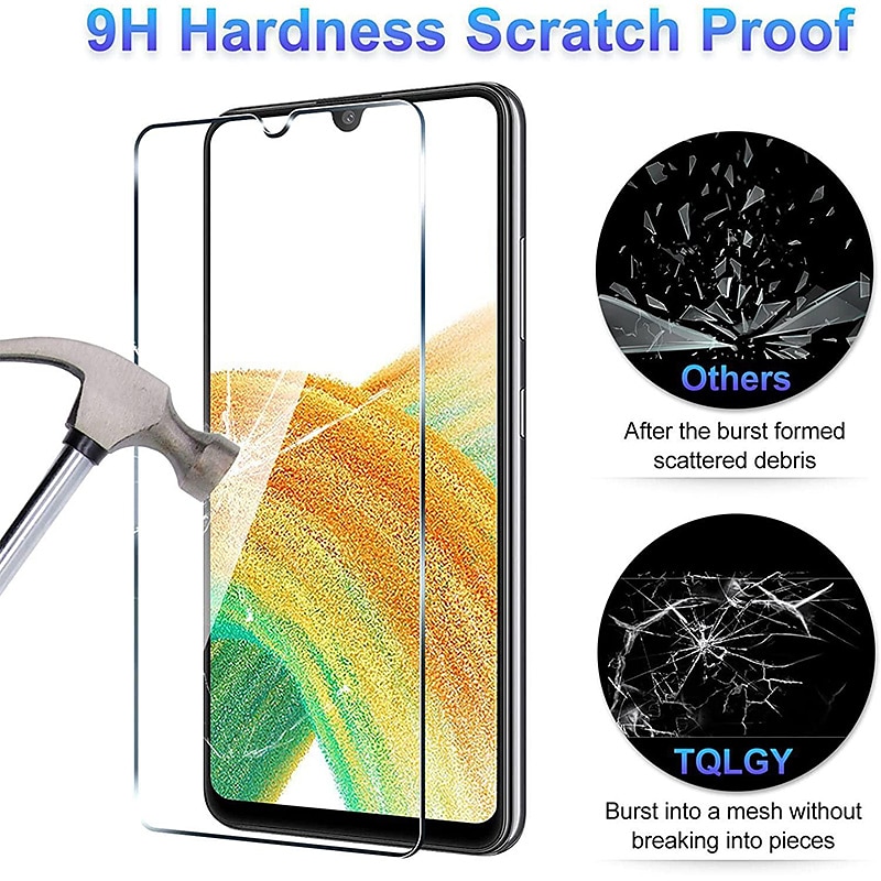 4 stuks Scherm Beschermer Voor Samsung Galaxy S24 Ultra Plus S23 S22 S21 S20 Plus Ultra A73 A53 A33 A23 A13 A72 A52 A42 A32 A22 A12 A02 Note 20 Ultra 10 Plus Gehard Glas 9H-hardheid Anti-bellen 2025 - $15.99 –P18