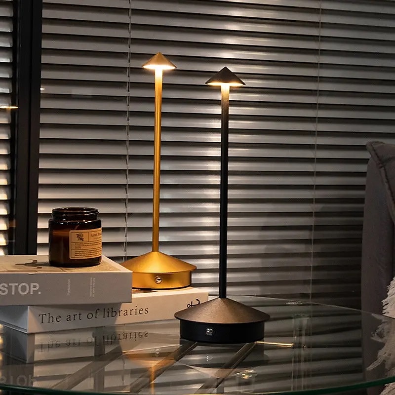 Light In The Box Modern Rechargeable Table Lamp Creative Dining Touch Led Night Lamp For Hotel Bar Coffee Decor Desk Lamp Dimmer Home Lighting 2025 - $55.99 –P9