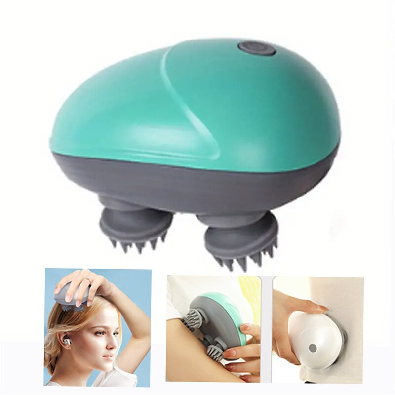Electric Scalp Massager With Red Light Waterproof Electric Hair Massager With 4 Massage Claw Portable Head Massager Scalp Stress Relaxation Handheld Hair Scalp Massager Promote Hair Growth 2023 - US $17.99 –P10