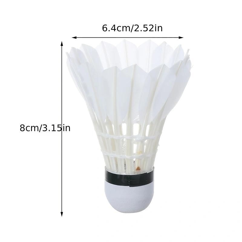 4 csomag led tollaslabda tollaslabdák színes led libatoll fényes madárkák tollaslabdák tollaslabdák 2025 - $13.49 –P6