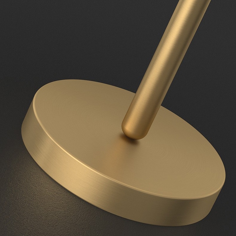 LED Table Lamp Gold Brass Fabric Modern Warm White Bedside Table Lamp Applicable to Living Room Bedroom Office Bedside Cabinet and Bookcase 110-240V 2025 - $200.99 –P10