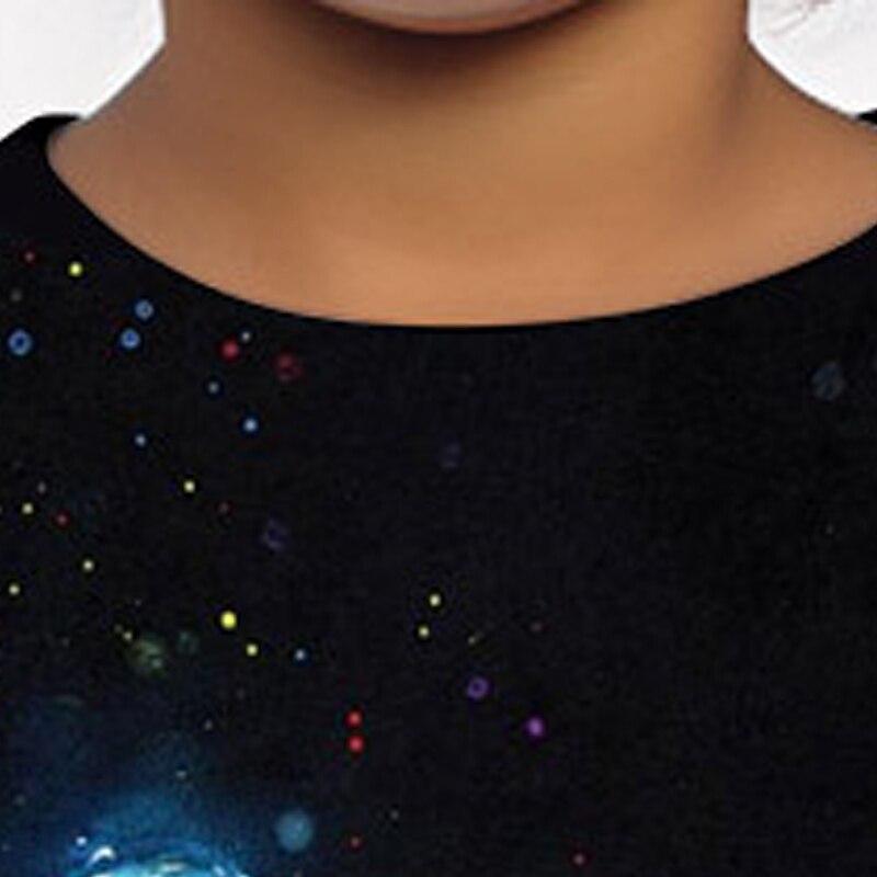 Dla chłopców 3D Graficzny Wszechświat Dinozaur Podkoszulek T-shirt Długi rękaw Druk 3D Lato Wiosna Jesień Sport Moda Moda miejska Dzieci 3-12 lat Na zewnątrz Codzienny Regularny 2025 - $13.99 –P14