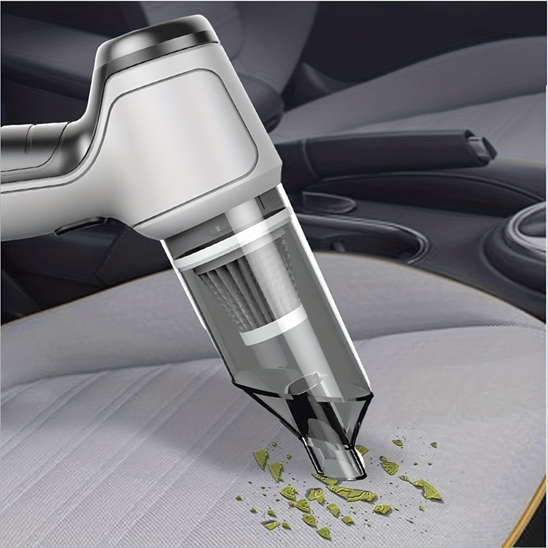 Car Vacuum Cleaner 13000PA Super Power Portable Vacuum Cleaner USB Rechargeable Dual Use Mini Handheld Cleaning For Car Home 2025 - $31.99 –P2
