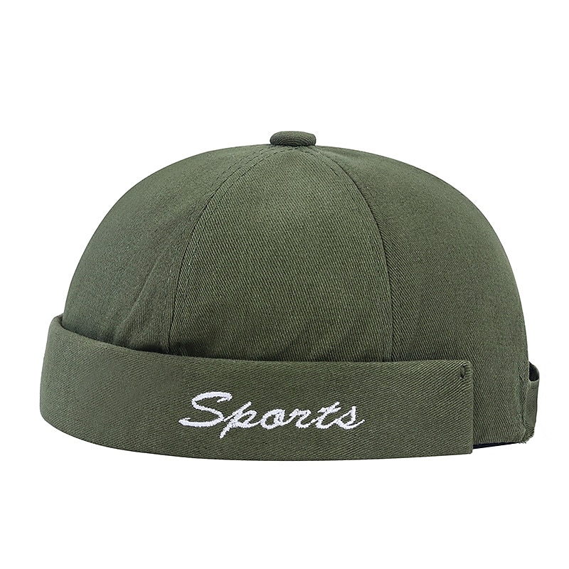 Unisex Mössa Docker Cap Brättelösa hattar Svart Rubinrött Polyester Mode Ledigt Minimalism Utomhus Semester Slät Justerbara Mode 2025 - $11.49 –P8